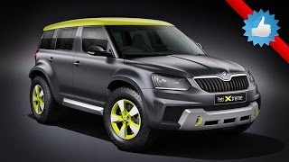 2015 Skoda Yeti Xtreme Concept Rally Inspired SUV [upl. by Allebasi]