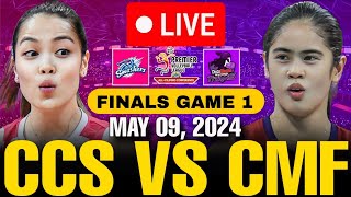 CREAMLINE VS CHOCO MUCHO 🔴LIVE FINALS GAME 1  MAY 09 2024  PVL ALL FILIPINO CONFERENCE 2024 [upl. by Kilroy848]