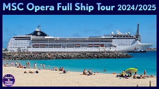 MSC Opera 🚢 Kompletter KreuzfahrtschiffRundgang⚓ Winter 2024  2025 [upl. by Mcculloch674]