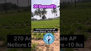 270 Acres land sale  AP  Nellore district  Acre10 lakhs [upl. by Redleh]