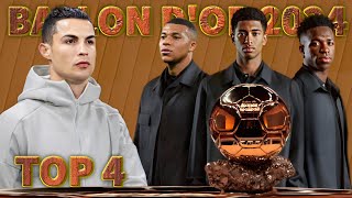 Top 4 Ballon dor 2024 ► Goals Assists Trophies amp Others Update ● HD [upl. by Jarv]