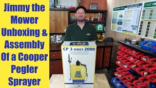 Cooper Pegler CP 3 series 2000 knapsack backpack sprayer unboxing  build amp assembly tutorial review [upl. by Reffinej]