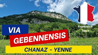 Via Gebennensis Etappe 5 Chanaz nach Yenne [upl. by Corie877]