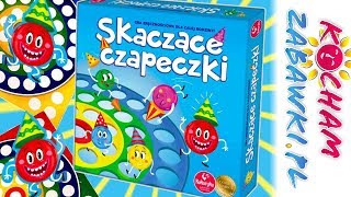 SKACZĄCE CZAPECZKI 🎩 GRA RODZINNA • KUKURYKU 🧢 ZRĘCZNOŚCIOWY POJEDYNEK 👒 MONIA I AGATA [upl. by Yesnnyl]