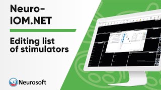 Editing list of stimulators  NeuroIOM software [upl. by Irroc555]