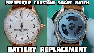 Frederique Constant Smartwatch Battery Replacement [upl. by Ahter422]