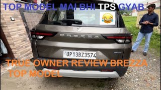 Maruti Brezza Petrol 2023 True Owner Review  Top Model [upl. by Grim272]