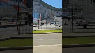 aviation gibraltar aviationlads youtubeshorts [upl. by Crissie552]