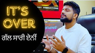 Gal Saari Enni Its Over Maninder Buttar Cover by B HAPPY maninderbuttarofficial [upl. by Stalder993]