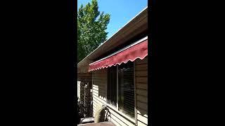 Roll out deck awning [upl. by Eerak]