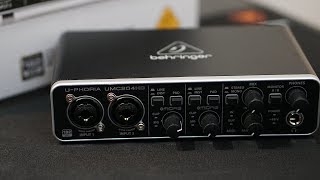 Behringer UPhoria UMC204HD Review [upl. by Elin311]