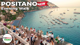 Positano Italy Evening Walk  Amalfi Coast  4K60fps with Captions  Prowalk Tours [upl. by Hamo]