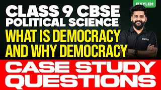 Class 9 CBSE Political Science  What Is Democracy  And Why Democracy  Xylem Class 9 CBSE [upl. by Drahnreb]