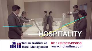 Your Path to Global Hospitality Success Starts Here With Indian Institute of Hotel Management [upl. by Aneerbas]