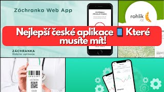 Nejlepší české aplikace 📱 Které musíte mít [upl. by Nehepts]