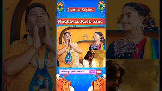 Madhavas rock band🎸Janmashtami special🦚 interview with madhavas⭐pleasingkrishnaofficial [upl. by Jacinthe150]