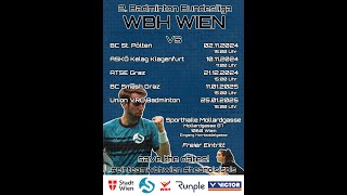 Court 1 Bundesliga WBHWien vs ASKÖ Kelag Kärnten [upl. by Notsag]