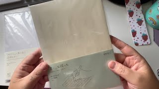 Midori MD Notebook  Cover  A5 Grid Unboxing  Review [upl. by Boar821]