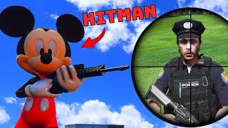 Hitman Mickey Mouse in GTA 5 RP [upl. by Resee]