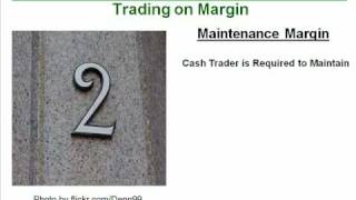 159 How to Trade Stocks  Initial and Maintence Margin [upl. by Enavi]