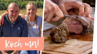 Sommerlich Wild grillen mit Koch Benjamin Busmann  Koch ma [upl. by Eldreeda]