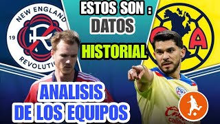 Estos son los datos del New England vs America hoy  Historial análisis y como vienen los equipos [upl. by Isyak305]