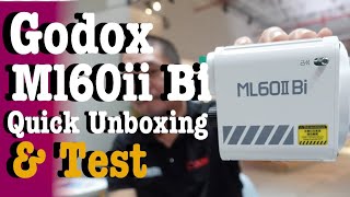 GODOX ML60 II BI QUICK UNBOXING AND TEST [upl. by The]