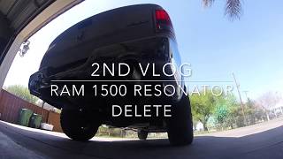 2ND VLOG RAM 1500 resonator delete [upl. by Eanerb]