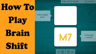 How to play  Lumosity  Brain Shift  Brain Games [upl. by Hgielyak462]