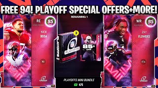 FREE 94 CHAMPION PLAYOFF PROMO SPECIAL OFFERS AND MORE [upl. by Selrahc58]