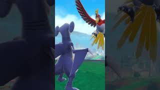 Pokemon Scarlet and Violet Legendary HoOh Locationshort [upl. by Nylidnarb935]