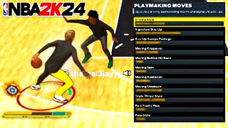 THE BEST DRIBBLE SIGS FOR 80 BALL HANDLE BUILDS ON NBA 2K24 NEXT GEN [upl. by Rolland31]