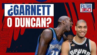 NBA ¿GARNETT O DUNCAN [upl. by Enilegna856]