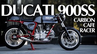 Ducati 900ss  The Carbon Cafe Racer  Purpose Built Moto [upl. by Andrade]