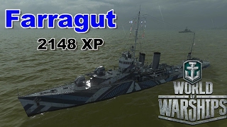 World of Warships Farragut I kind of like her [upl. by Kristof]