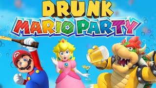 DRUNK MARIO PARTY  Mario Party 10 Gameplay [upl. by Sadinoel761]