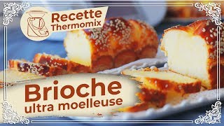 Brioche ultra moelleuse au thermomix par Oum Zaka  So Delice [upl. by Leuamme]