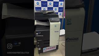 Konica Minolta Non stop printing 12 x 18 300 GSM konicaminolta 7677672481 printingsolution inkjet [upl. by Arimaj906]