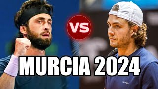 Nikoloz Basilashvili vs Marco Trungelliti MURCIA 2024 Highlights [upl. by Neehsuan515]