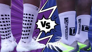 TruSox vs TapeDesign  Which Grip Sock is Better [upl. by Hadwin]