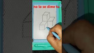 dibujo 3d simple de rectángulos [upl. by Kalfas687]