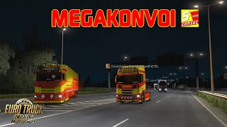 ETS2 Nordrheintvplay Megakonvoi [upl. by Ahsats]