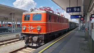 Abfahrt des SonderRegionalzug 16442 am 28062024 in Linz Hbf [upl. by Lebasiairam471]