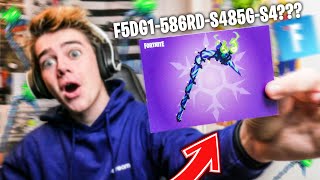 JAI ENFIN EU LA PIOCHE MINTY SUR FORTNITE  et je vous en offre [upl. by Wagshul]