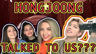 ATEEZ IN CHICAGO VLOG  HONGJOONG TALKED TO US [upl. by Leuneb]