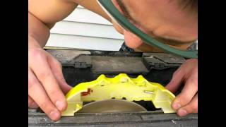 diy how to plastic brembo brake caliper PROFFESINAL LOOK DONT PAINT BRAKES [upl. by Lust]