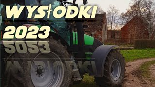 Wysłodki 2023 pierwszy film w roku  Deutzfahr Agrotron 610  metaltech db12 [upl. by Zacharie]