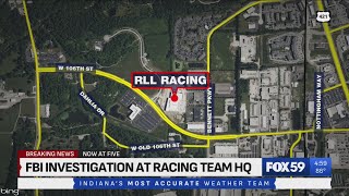 FBI agents investigate Rahal Letterman Lanigan racing complex [upl. by Idoux357]