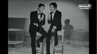 Sacha Distel amp Richard Anthony  Medley 1967 [upl. by Narcis]