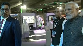 Defence Expo 2022 Gandhinagar से PM Modi की हुंकार बिना नाम लिए Pakistan को दी चेतावनी [upl. by Amihsat]